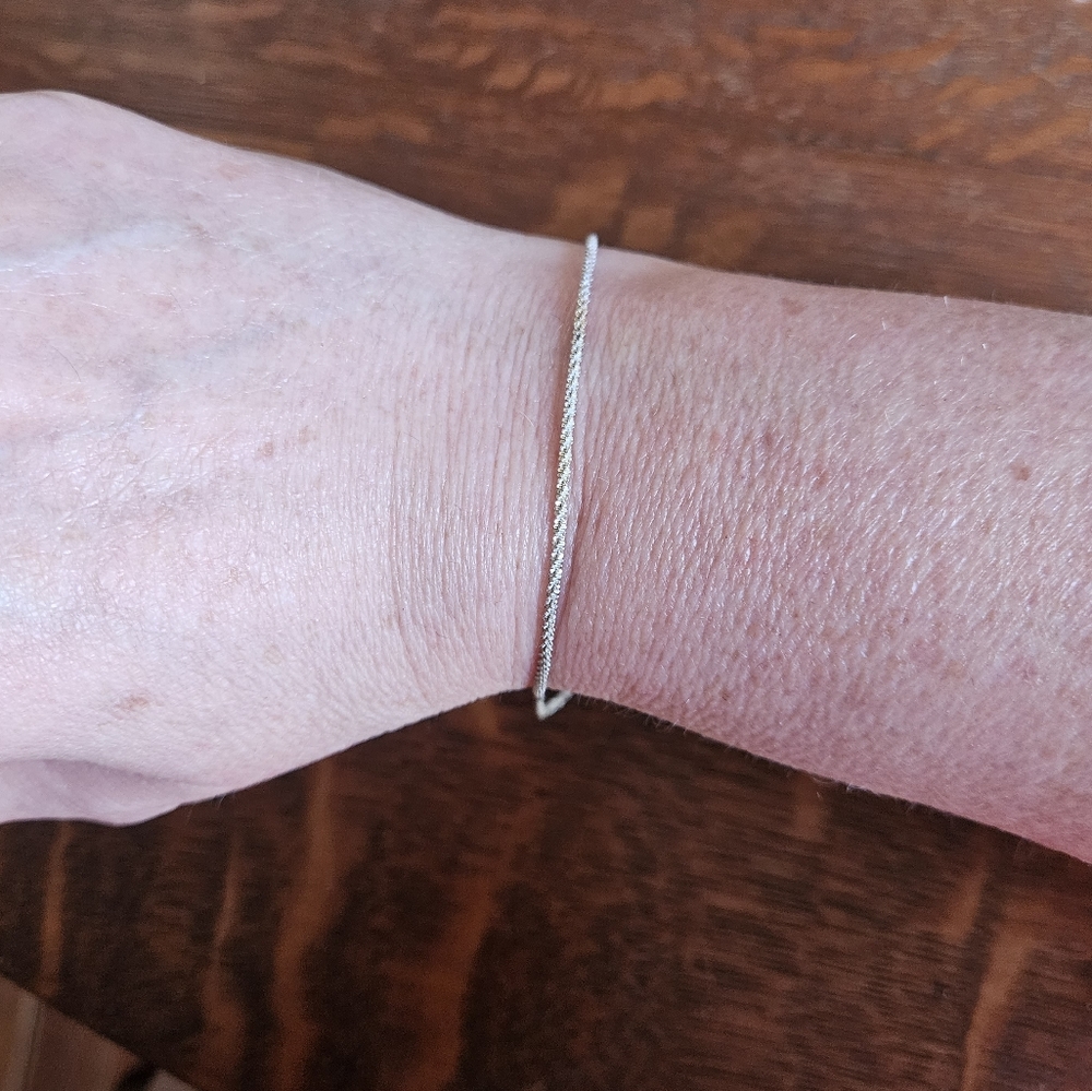 Sterling silver bracelet